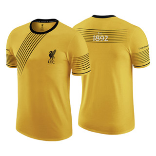 เสื้อคอกลมกีฬา Liverpool รุ่น LFC-TFHG005 สีเหลือง