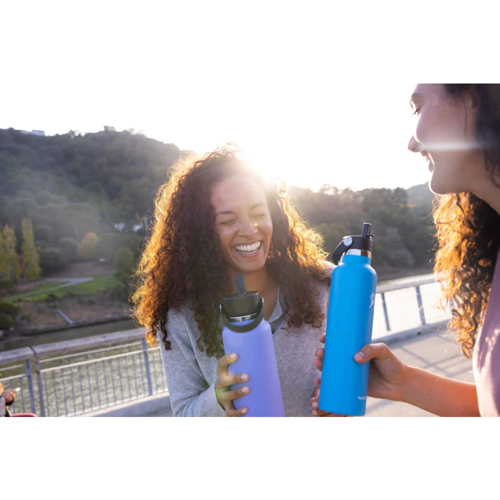 HYDRO FLASK STANDARD MOUTH WITH FLEX STRAW CAP 21 OZ กระติกน้ำสูญญากาศ เก็บอุณหภูมิ เก็บความร้อน เก็บความเย็น thumbnail 6