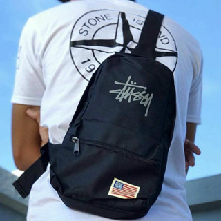 STUSSY body bag พรีเมี่ยมนิตยสารแท้ ( st004 )