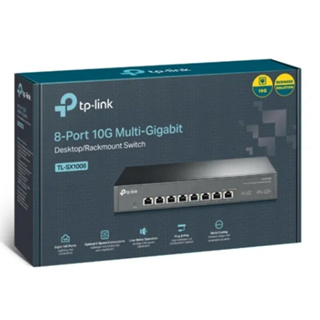 TP-LINK TL-SX1008 V2 8-Port 10G Desktop/Rackmount Switch  สวิตซ์ PoE