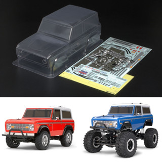 TAMIYA 51388 บอดี้ FORD BRONCO สำหรับรถกลุ่ม CC ที่มี wheelbase 242มม. ยังไม่ได้ตัดเจาะและทำสี CC01 CC02