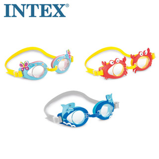 INTEX แว่นตา แว่นตาดำน้ำเด็ก Fun Swimming Goggles รุ่น 55610 คละลาย