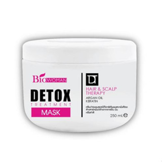 Biowoman Detox treatment Mask ดีท๊อกซ์ ทรีทเม้นท์ มาส์ค 250 มล.