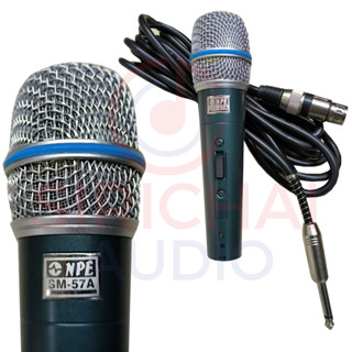 ไมโครโฟน NPE รุ่น SM57A พร้อมสาย4.5เมตร ไมค์สายnpe sm-57a