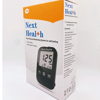 เครื่องวัดน้ำตาล เครื่องตรวจน้ำตาลNext health ( กลูนีโอไลท์ GluNeo Lite )ใช้งานง่ายแม่นยำสูง