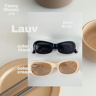 new! teenyweeny.co 🎧〰️LAUV แว่นกันแดดแฟชันพร้อมส่ง สไตล์y2k ถ่ายจากสินค้าจริง🧸🎧🎱✨
