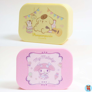 กล่องเก็บของ มีหลายช่อง มีกระจก my melody pompompurin Japan Sanrio🇯🇵นำเข้าจากญี่ปุ่น