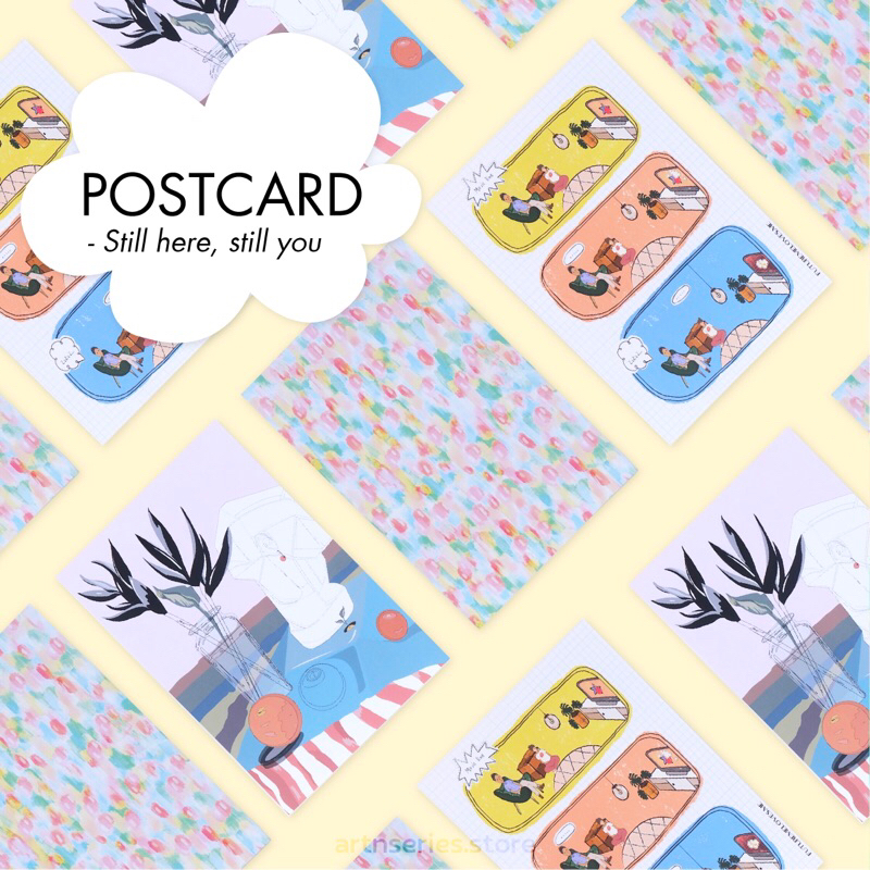 Postcard - Still here, Still you โปสการ์ดกระดาษเนื้อด้านคุณภาพดี พิมพ์หน้า-หลัง