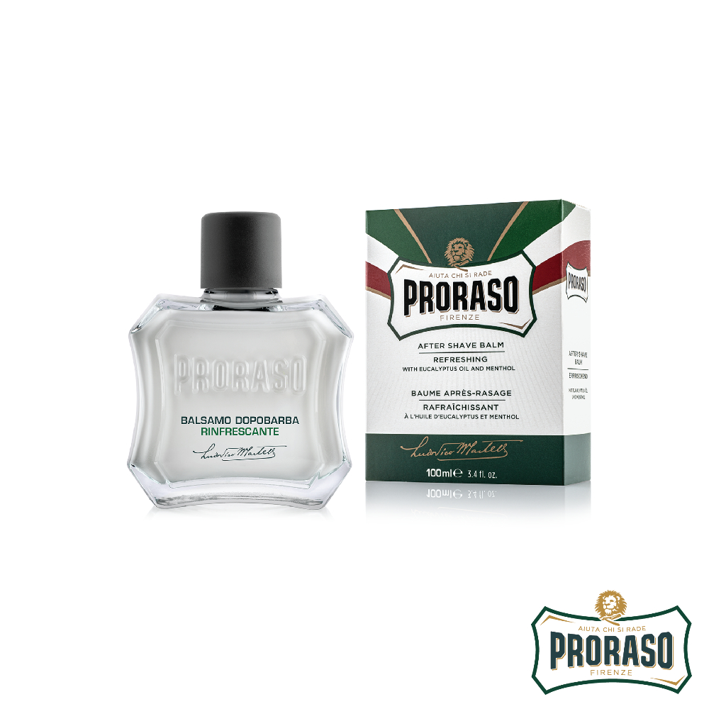 (400580) Proraso After-Shave Balm Refreshing 100ML / โปรราโซ อาฟเตอร์เชฟ บาล์ม รีเฟรชชิ่ง 100 มล.