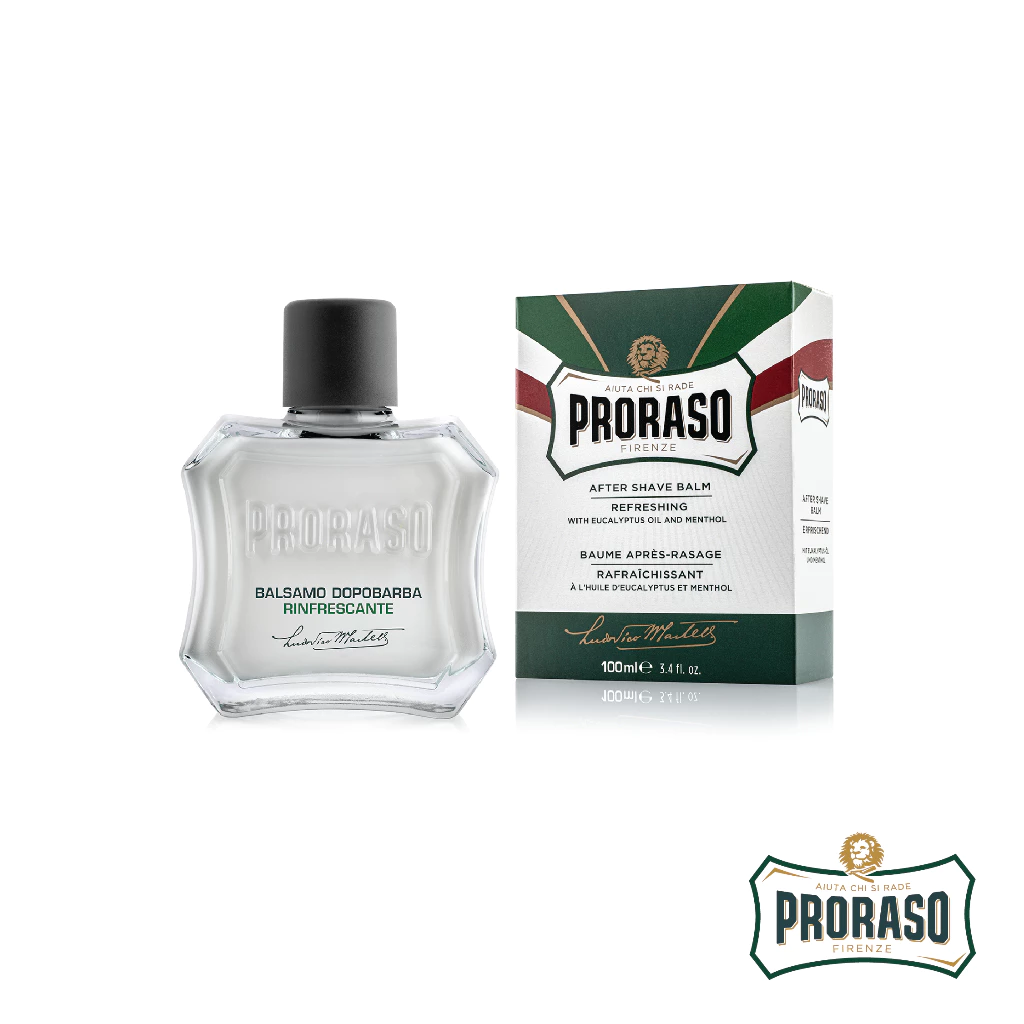 (400580) Proraso After-Shave Balm Refreshing 100ML / โปรราโซ อาฟเตอร์เชฟ บาล์ม รีเฟรชชิ่ง 100 มล.