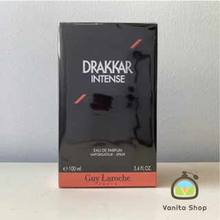 น้ำหอมแท้ 100% Guy Laroche Drakkar Intense edp 100ml กล่องซีล