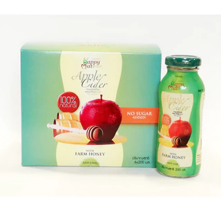Apple Cider Vinegar / น้ำแอปเปิ้ลไซเดอร์ผสมน้ำผึ้งและมะนาวแบบพร้อมดื่ม มี 2 สูตร เปิดขวด ยกดื่ม สดชื่น (1 แพ็คมี 6 ขวด)