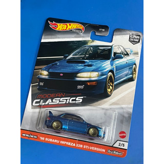 รถเหล็ก HOTWHEELS PREMIUM ’98 Subaru Impreza 22B STi-Version สินค้า พร้อมส่ง