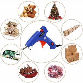 LumaGlu(ลามากลู) ปืนยิงกาวร้อน 20วัตต์ Glue Gun แถมกาวแท่งขนาด 7mm 5อัน