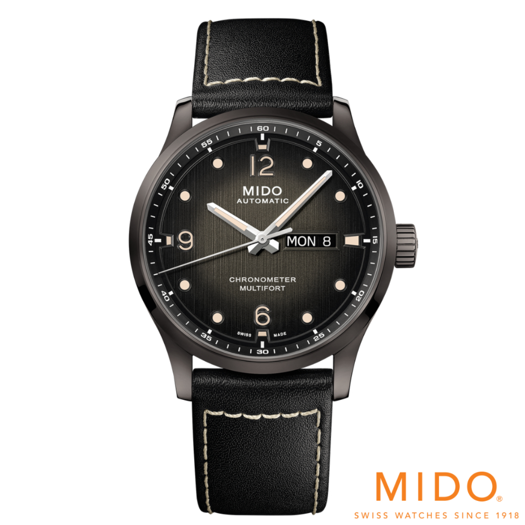 Mido รุ่น MULTIFORT M CHRONOMETER นาฬิกาสำหรับผู้ชาย รหัสรุ่น M038.431.36.057.00