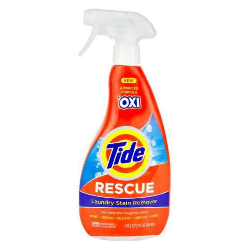 Tide Laundry Stain Remover with Oxi, สเปรย์ขจัดคราบสกปรกบนผ้า ขนาด 635ml.