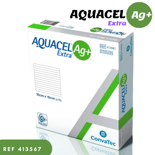 Aquacel Ag+ Extra 10x10 cm (413567) Exp:01/06/2024