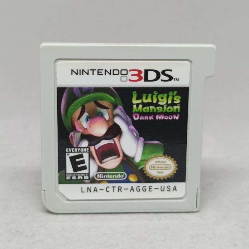 Luigi's Mansion: Dark Moon | แผ่นเปล่าเกมส์แท้มือสอง | Nintendo 3DS Cartridge Only | USA | English | ใช้งานปกติ