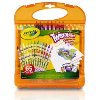 CRAYOLA TWISTABLES COLORED PENCIL KIT ชุดสีไม้หมุนได้ 25 สี จากแบรนด์ CRAYOLA