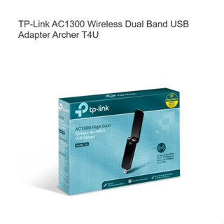 TP-Link Network Archer T4U AC1300 Wireless Dual Band USB Adapter(Warranty Lifetime)