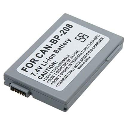 แบตกล้อง BATTERY CANON BP-208 for BP-208 BP-208DG & Canon DC95 DC100 DC200 Camera