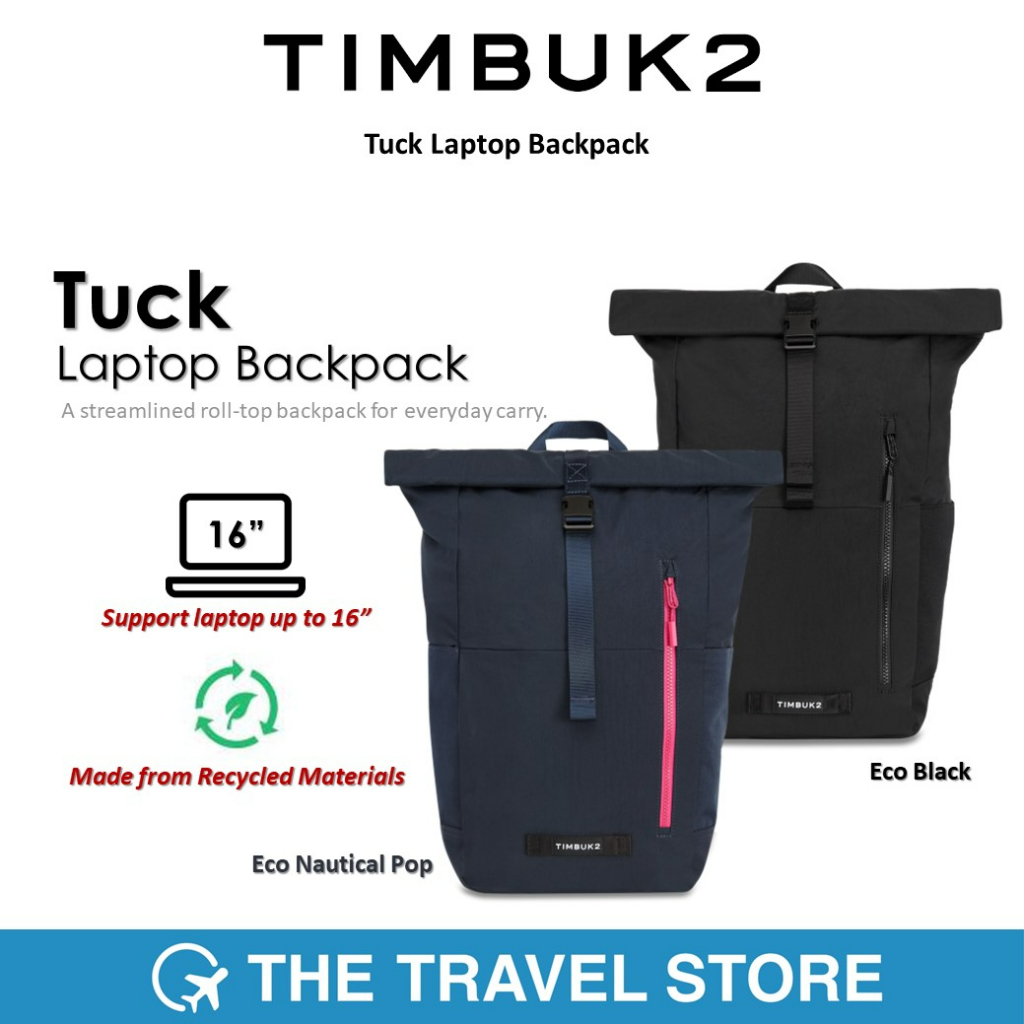 TIMBUK2 Tuck Laptop Backpack (Laptop 16") กระเป๋าคอมพิวเตอร์ กระเป๋าเป้สำหรับคอมพิวเตอร์