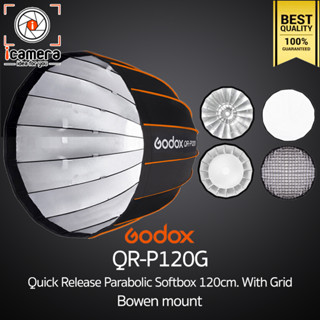 Godox Softbox QR-P120G Quick Release Parabolic Softbox 120cm. - Bowen Mount ( QR-P120 )