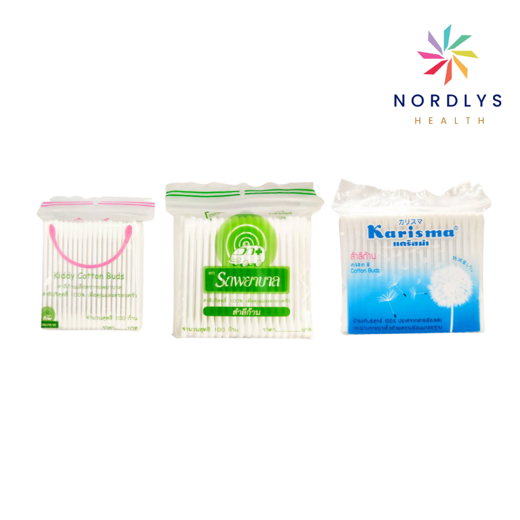 Kiddy Cotton Bud สำลีก้าน ตรารถพยาบาล รถพยาบาล Ambulance Cotton Buds, Karisma สำลีก้าน