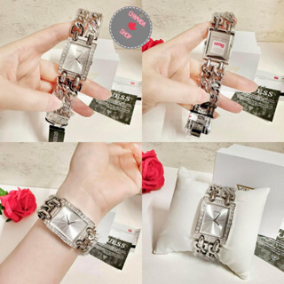 GUESS W1121L1  MOD HEAVY METAL SILVER แท้💯