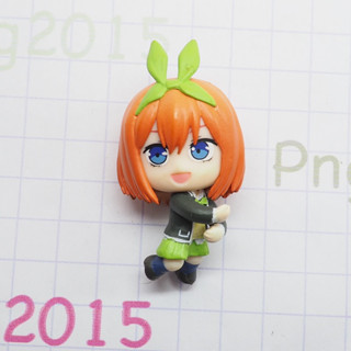 The Quintessential Quintuplets Mugyutto Cable Mascot Capsule Toy -Yotsuba Nakano