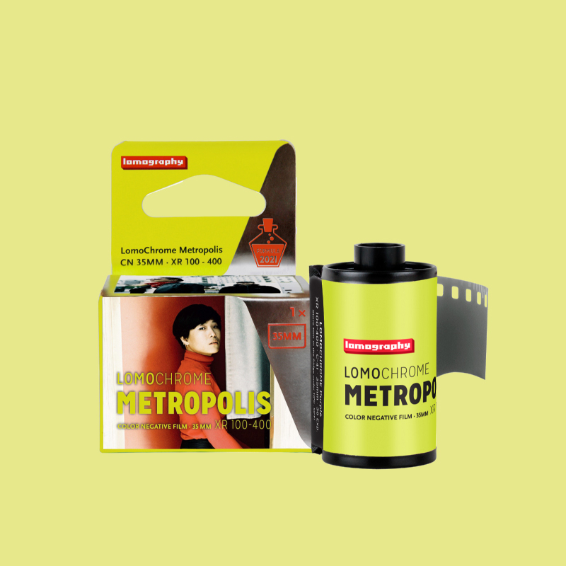 [พร้อมส่ง] ฟิล์ม LomoChrome Metropolis ขนาด 35mm
