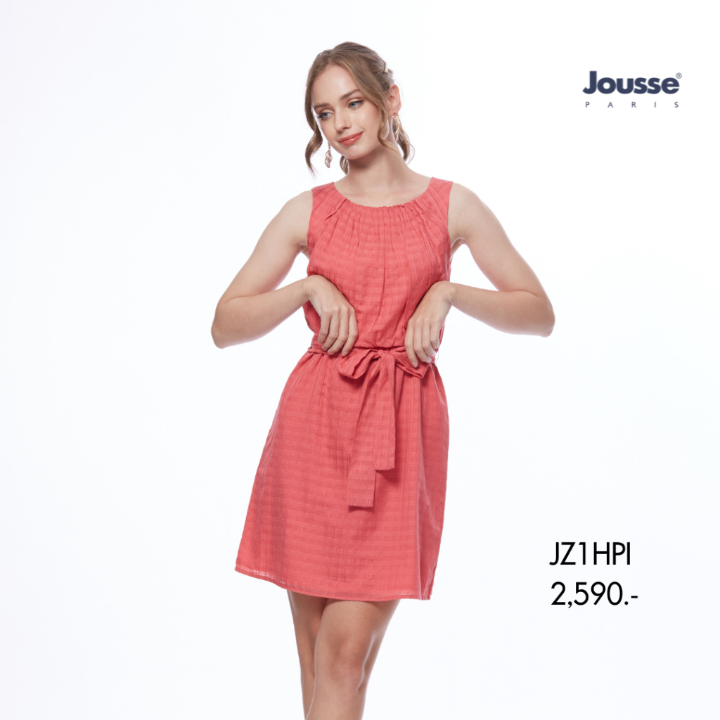 JOUSSE ชุดเดรส Dress NEW JOUSSE สีชมพู ใส่สบาย JZ1HPI