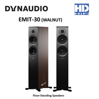 DYNAUDIO EMIT 30 FloorStanding Speakers Walnut