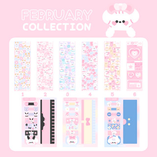 nomnamms sticker FEBRUARY collection💗☁️