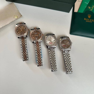 พร้อมส่ง Rolex Datejust Chocolate Diamond Ladies 31 mm. Automatic   ขนาดหน้าปัด 31 mm. อุปกรณ์ กล่องไม้สุดหรู ตามภาพ