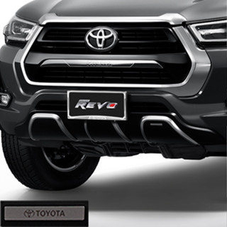 (ของแท้ ) ชุด ตกแต่ง กันชน หน้า TRD (สีเงิน) Front Under Run, Silver, TRD Hilux Revo Prerunner, 4x4 &amp; Rocco เบิกศูนย์