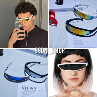 🇹🇭พร้อมส่งจากไทย🇹🇭✨NEWแว่นกันแดดแฟชั่น แว่นอนาคต เลนส์ปรอท ป…