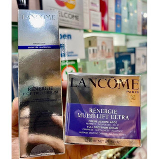 พร้อมส่ง! แพ๊คคู่ LANCÔME เซรั่ม + ครีมบำรุง Renergie H.C.F. Triple SerumLANCÔME