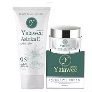 เจลใบบัวบกญาตาวี 50 กรัม เจลญาตาวี ครีมญาตาวี YATAWEE INTENSIVE CREAM ญาตาวี 🍀 เจลใบบัวบก อโลเวล่า