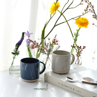 Magic Ceramic Mug แก้ว กาแฟ  ชา น้ำดื่ม ร้อน เย็น คาเฟ่ มินิมอล เซรามิก เข้าไมโครเวฟและเครื่องล้างจานได้ เซรามิค