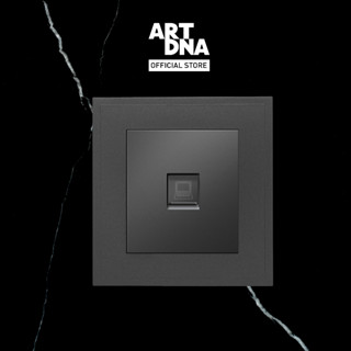 ART DNA รุ่น D3 Single Computer (LAN) Socket design switch สวิตซ์ไฟโมเดิร์น สวิตซ์ไฟสวยๆ ปลั๊กไฟสวยๆ