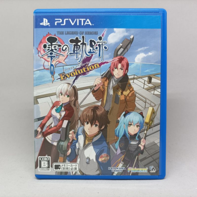 The Legend of Heroes Evolution PS Vita | แผ่นเกมเพลสเตชั่นวีต้า แท้ | Zone 2 | Japan