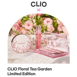 #พร้อมส่ง# CLIO Kill Cover Fixer Cushion /Pro Eye Palette No.18 Floral Tea Garden 2023 [FLORAL TEA GARDEN COLLECTION]