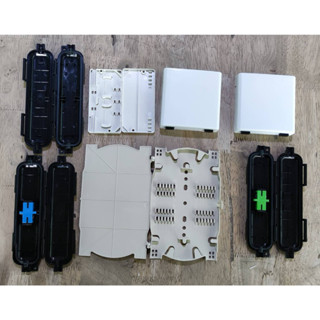 โค้ดเชอร์ 1CORE กล่องพักสายไฟเบอร์ ออฟติก Cable Fiber Splice Closure splice tray