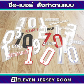 เบอร์รีดติดเสื้อสั่งทำ