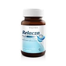 Vistra Relacza Plus 30caps เพิ่มการนอนหลับอย่างมีประสิทธิภาพ ผ่อนคลาย ลดวิตกกังวล