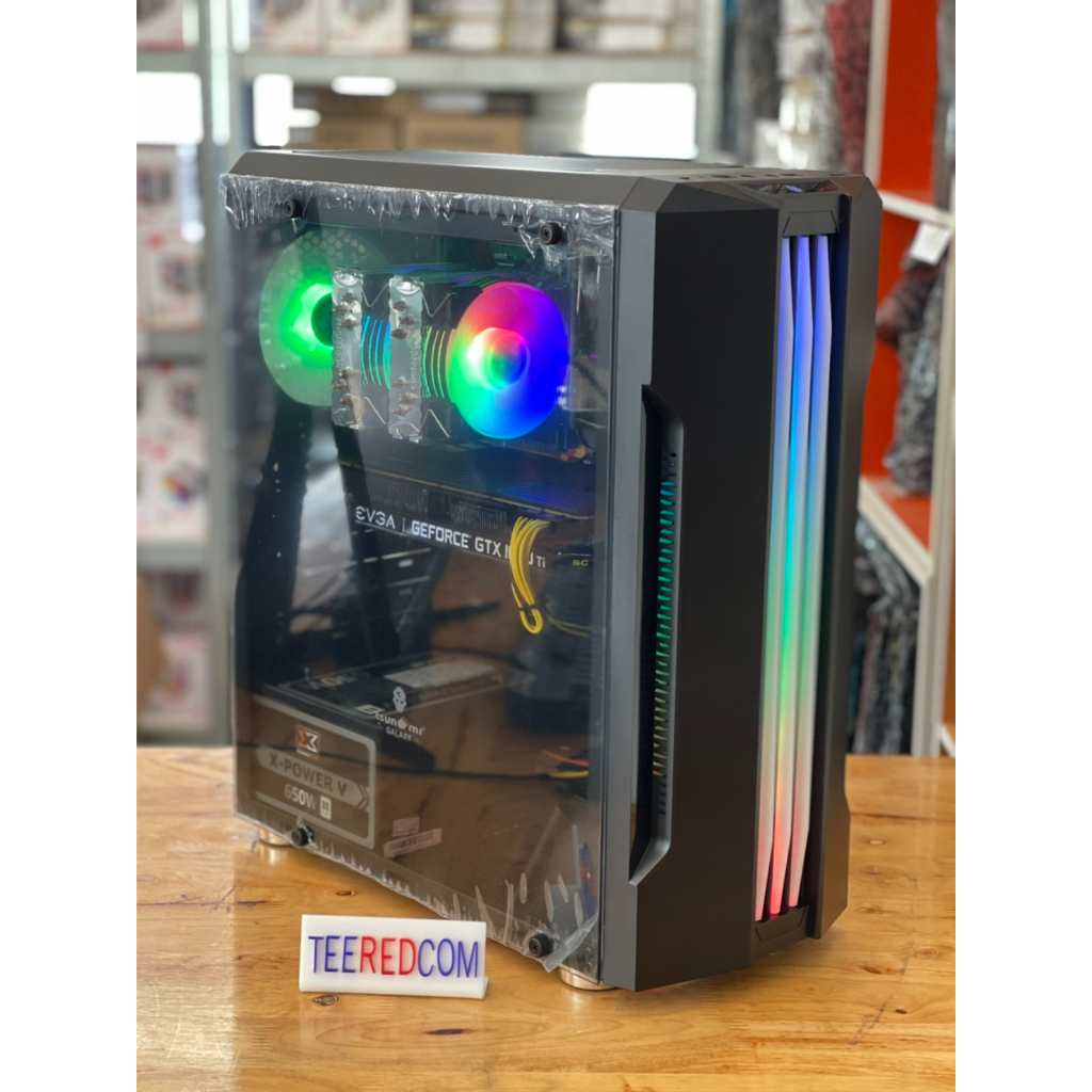 คอมประกอบ คอมปล่อยบอท เล่นเกมส์ ทํางาน ตัดต่อ CPU xeon xeon 2696v2 12c/24t / RAM16-128GB SSD M.2NVME