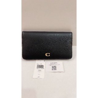 ถูกฝุดๆ งาน Shop #กระเป๋าสตางค์ COACH Slim Wallet Black