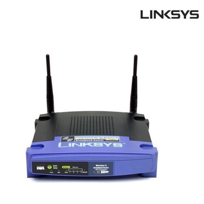 Router LINKSYS WRT54GL 4 Port ***สินค้ามือสอง ไม่แถม Adeptor