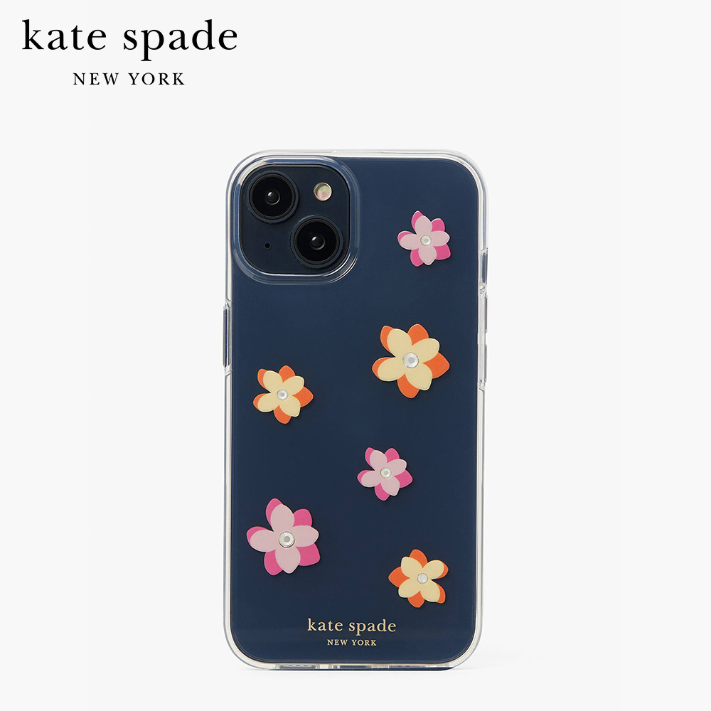 KATE SPADE NEW YORK IPHONE 14 CASE FLOWERS AND SHOWERS  KB321 เคสโทรศัพท์